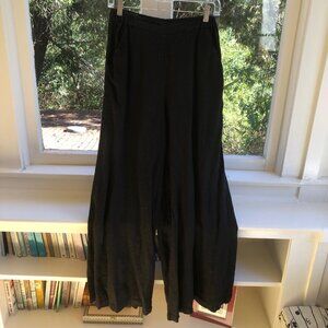 CP SHADES Wide Leg Linen Pants Size Medium